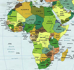 kilimandjaro carte afrique - Image